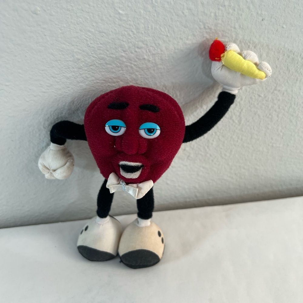 Vintage California Raisin‎ bendable plush figure